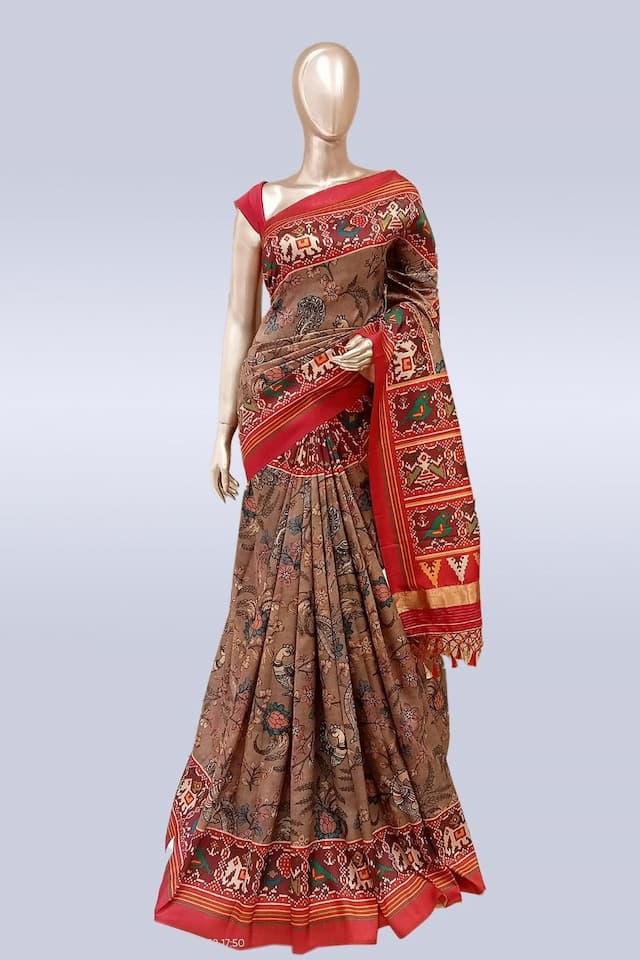 Dgm010 - Sonylex Designer Saree With Belt With Scattered Stone Blouse at Rs  900/piece, Satin Saree in Kalyan